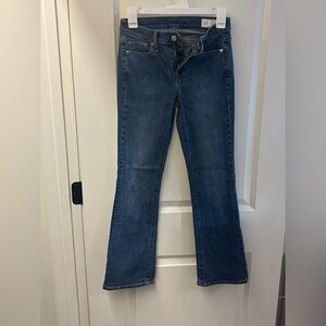 GAP Women's Flare Jeans in Deep Blue